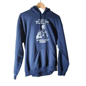 UFC CONOR MCGREGOR Blue Medium Weight Pullover Hoodie SZ M